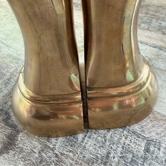Elegant Brass Duck Bookends - Picture 7 of 11